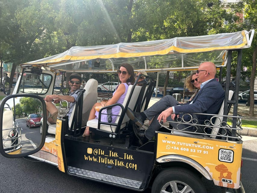 Madrid: Traditional Tour wh Private guide in yellow Tuk Tuk - Why a private yellow tuk tuk is one of the smartest ways to start Madrid