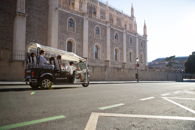Madrid Welcome Tour with Local Guide in Eco Tuk Tuk Private - Atocha Railway Station: Madrid’s Busiest Hub and City Gateway