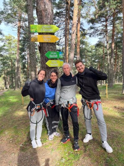 Madrid: Zip line circuits high in the trees - How High Are You Really? Circuits From 2 to 12 Meters