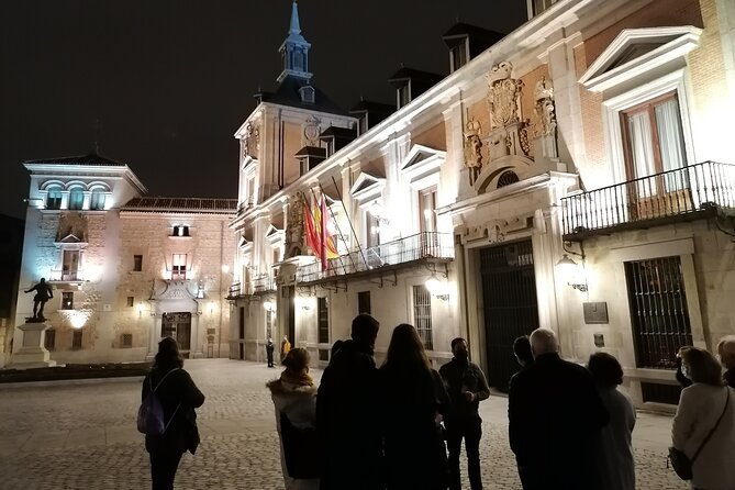 Night Tour of Enchanted Madrid - Almudena Cathedral Area: Santa María la Real at Night