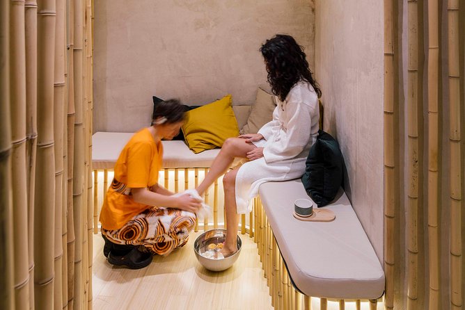 Pamper your feet with foot bath and reflexology massage - The Organic Day Spa Vibe (And Why It’s Part of the Value)
