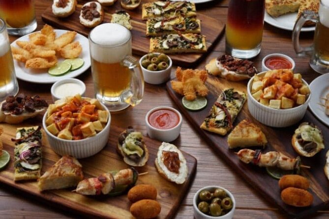 Private Madrid Tapas Tour - Where You Meet: Parque Infantil Santa Ana as a low-stress anchor