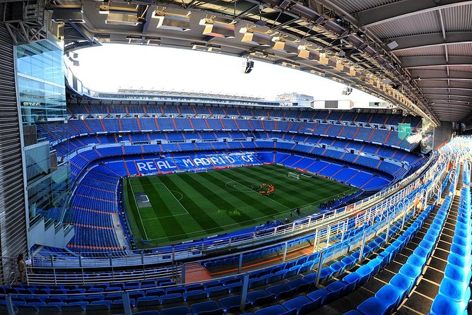 Private Tour: Santiago Bernabeu Stadium & Modern Madrid with Hotel pick up - Inside Santiago Bernabéu Stadium: museum, tunnel, press room