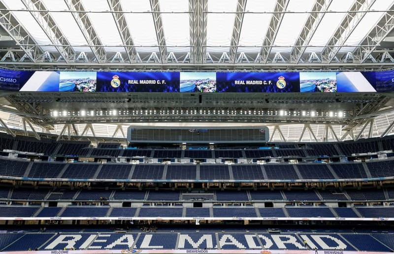 Real Madrid: Bernabeu Stadium SelfGuided Tour & Wine tasting - The panoramic view: where the stadium scale clicks
