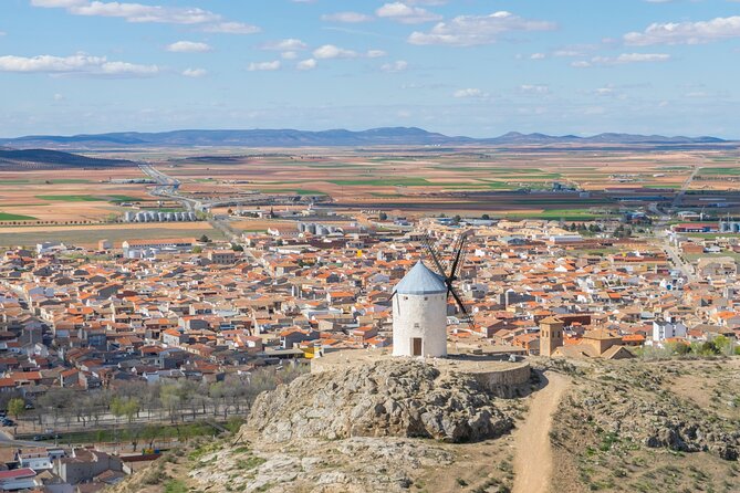 Route of Don Quijote: Windmills, Toledo & Alcala de Henares - Alcala de Henares: Cervantes University Facade and Don Quijote Statues