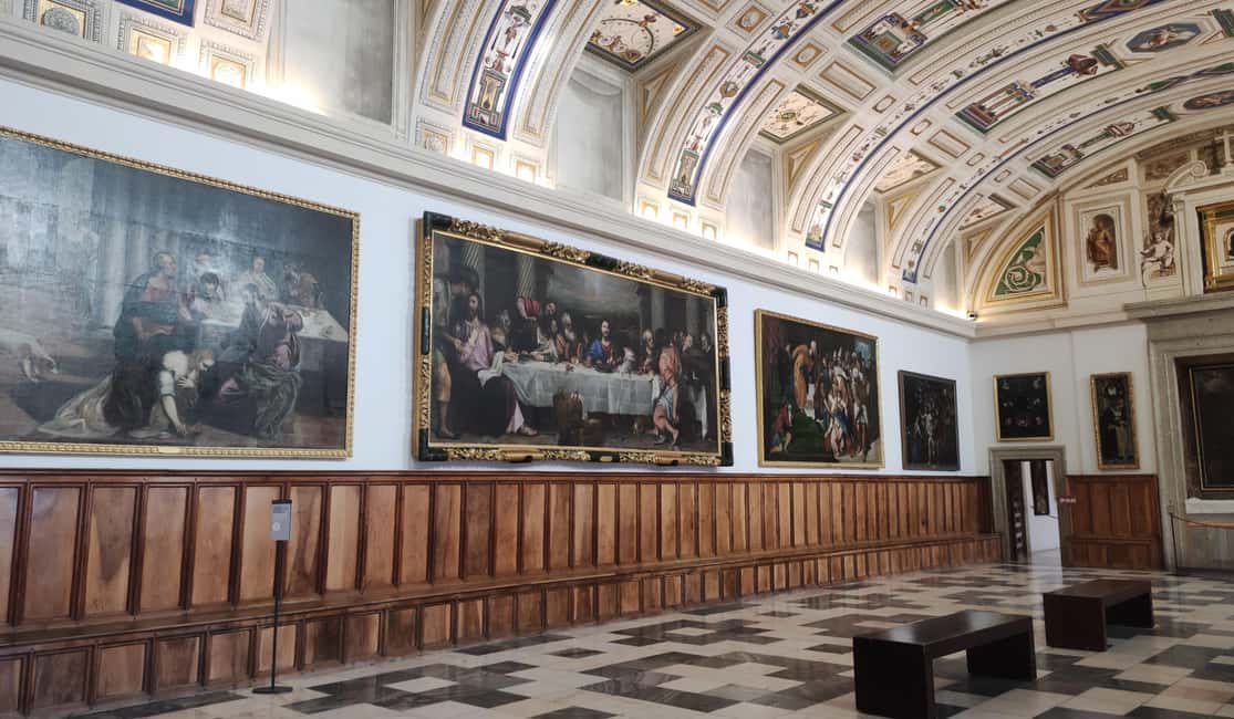 San Lorenzo de El Escorial Monastery: Private Tour - Library and main staircase: Phillip II’s Humanism on display