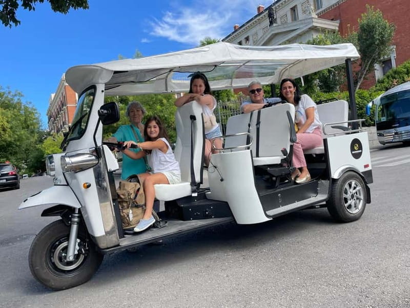 "See Madrid Differently: A Premium Private Tuk Tuk Ride" - What makes the guide matter (and why Claudio gets name-dropped)