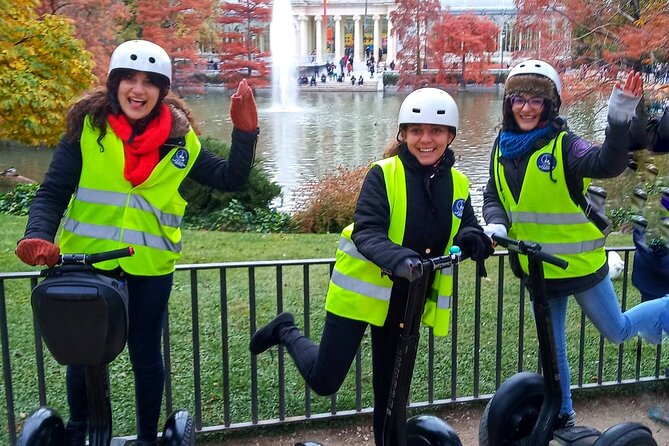 Segway Tour Madrid monumental - The Arab Wall stop: a fast time jump you can feel