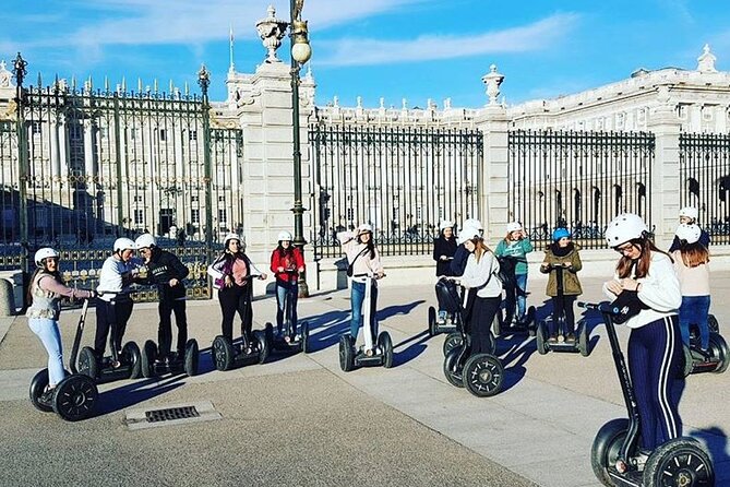 Segway Tour Madrid monumental - Royal Palace area: close-up views, with the one big ticket decision