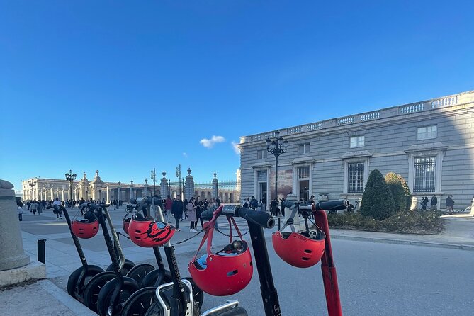 The Old Down Town Segway Tour (Excellence since 2014) - Plaza Mayor arcades and the Plaza de la Villa area