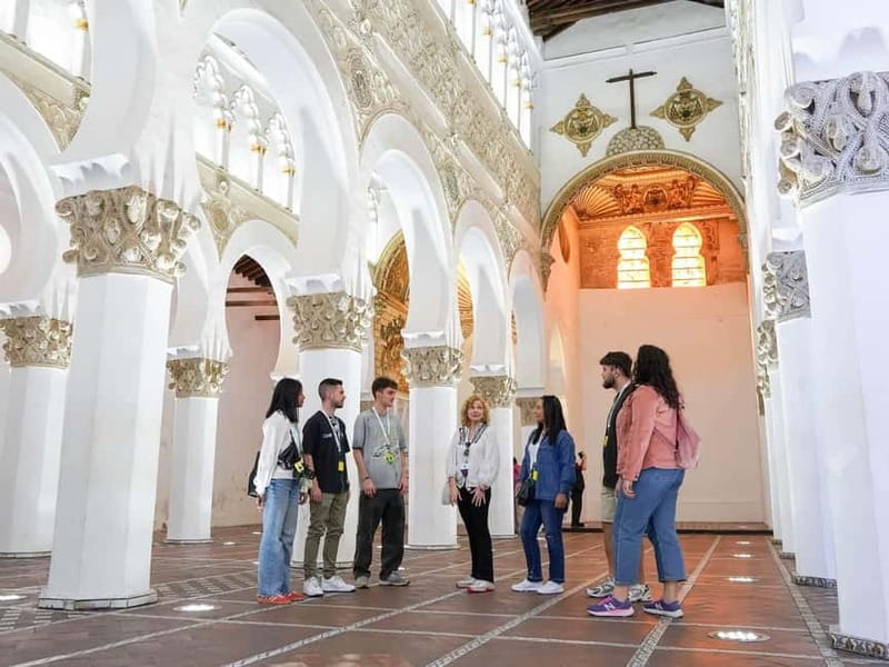 Toledo & Escorial Full-Day Tour + Optional Valley of Fallen - Synagogue of Santa María la Blanca: Mudejar style and a complicated timeline