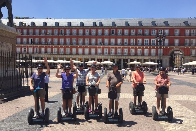 Tour in segway around the city in 1 hour - Stop-by-Stop: Plaza de la Villa, Plaza de Ramales, Almudena