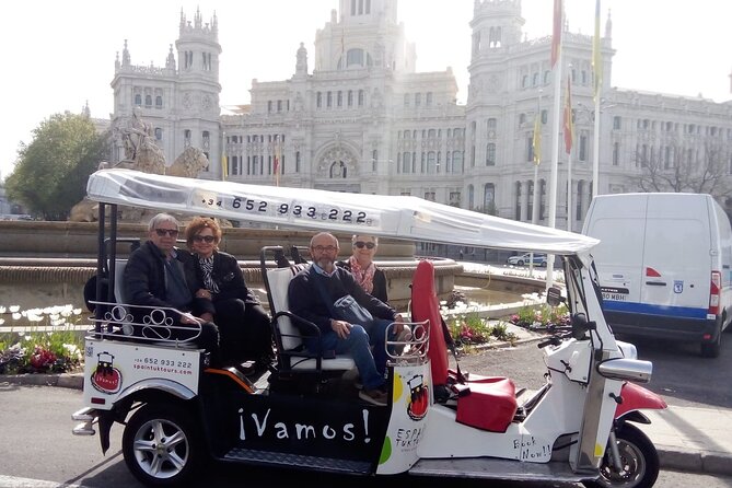 Tour Madrid in 2 hours! Electric Tuk - Fast, Fun, and Exclusive - Electric Tuk + Private Group: Why 2 Hours Works