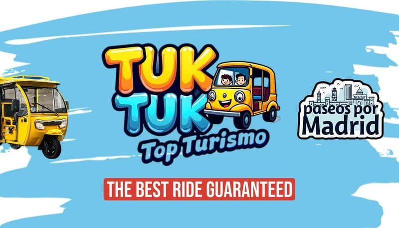 Tuktuk historical tour of Madrid 1 Hr in a fun and original way - How the timing works: 1 hour basics vs longer options