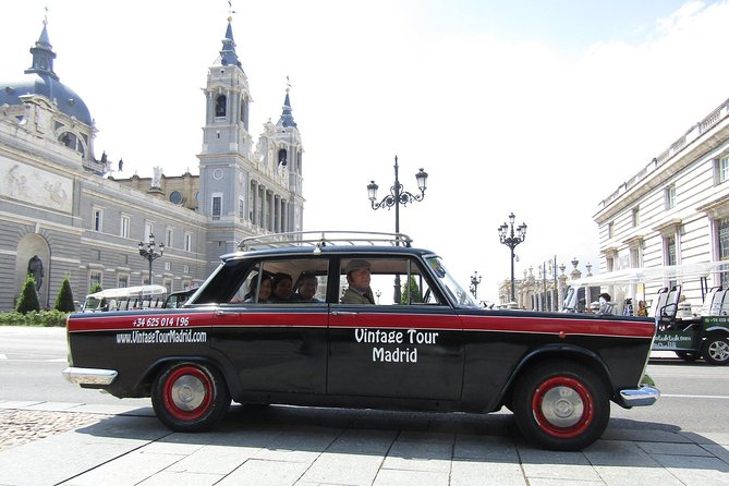 Vintage Tour Madrid Taxi 1500 - A Second Loop of Classics: Rastro, Calle Mayor, Puerta del Sol, and More