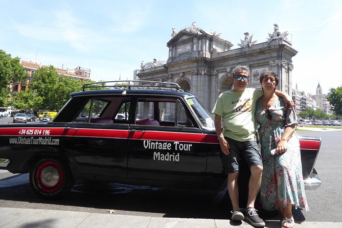 Vintage Tour Madrid Taxi 1500 - Your Madrid Route: Plaza Mayor and Mercado de San Miguel