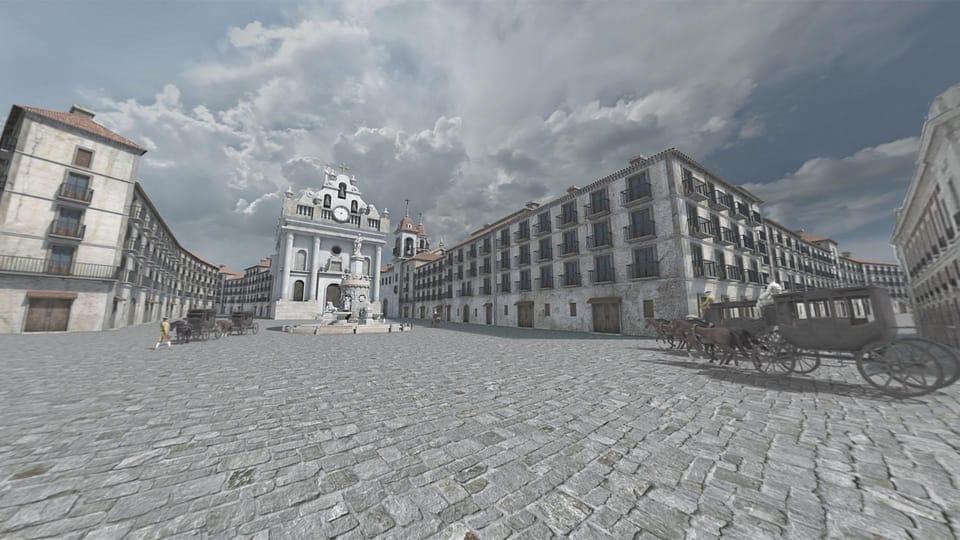 Virtual Reality Experience Fun And Tickets & Imageen - Plaza Mayor: a 20-minute guided story stop that teaches you how Madrid thinks