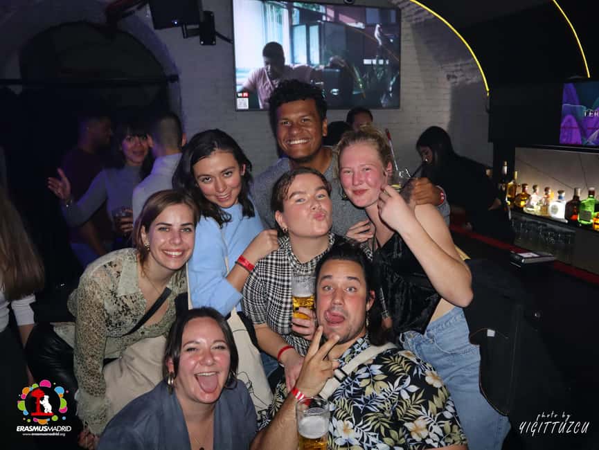 Wild Night Pub Crawl: Free Shots, Games & VIP Club Entry! - Madrid Club Stops: Popular Venues Change by Day